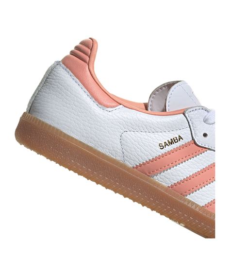 adidas damen weiss rot|Samba.